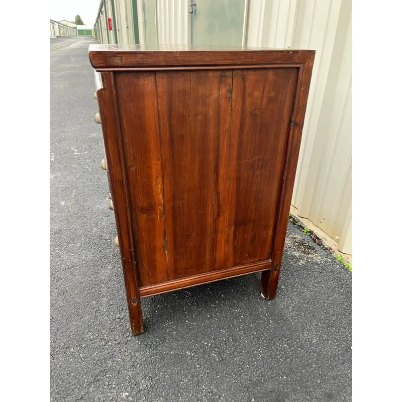 Antique Handcrafted Chinese Rosewood Cabinet Chest of Drawers- Early 1900s
