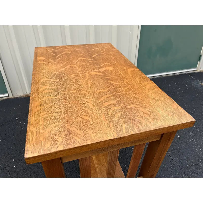 Early 1900s Arts & Crafts Oak Desk
