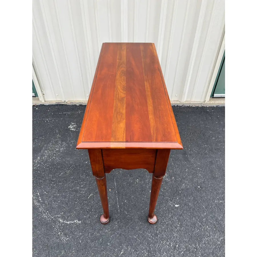 Statton Trutype 50th Anniversary Solid Cherry Console Table