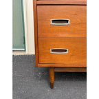 1960s Hooker Mainline Walnut Tall Dresser