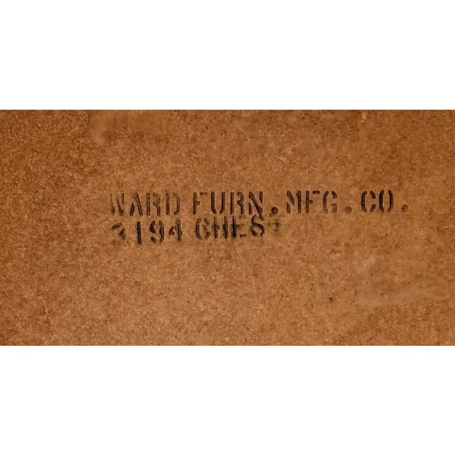 1960s Ward Furniture Mid-Century Modern 4-Drawer Chest of Drawers