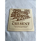 1970s Cresent Furniture Queen Anne Cherry 4-Drawer Lined Silver Flatware Chest