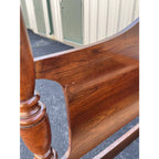 1970s Cresent Furniture Queen Cherry Poster Bed Frame