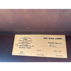 1970s Henkel Harris Queen Anne Cherry Drop Leaf Oval Coffee Table