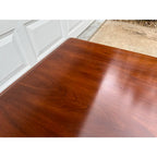 1970s Henkel Harris Queen Anne Cherry Two-Drawer Nightstand