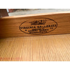 1970s Henkel Harris Queen Anne Cherry Two-Drawer Nightstand