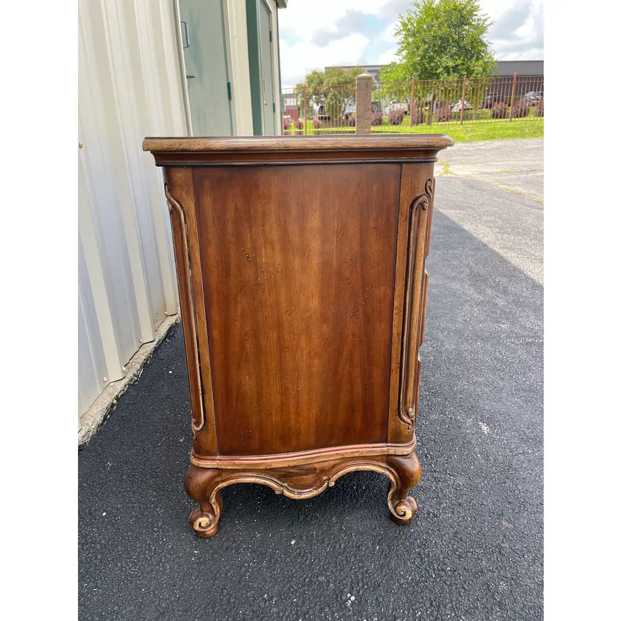 1980s Drexel Brittany Collection French Country Long Triple Dresser