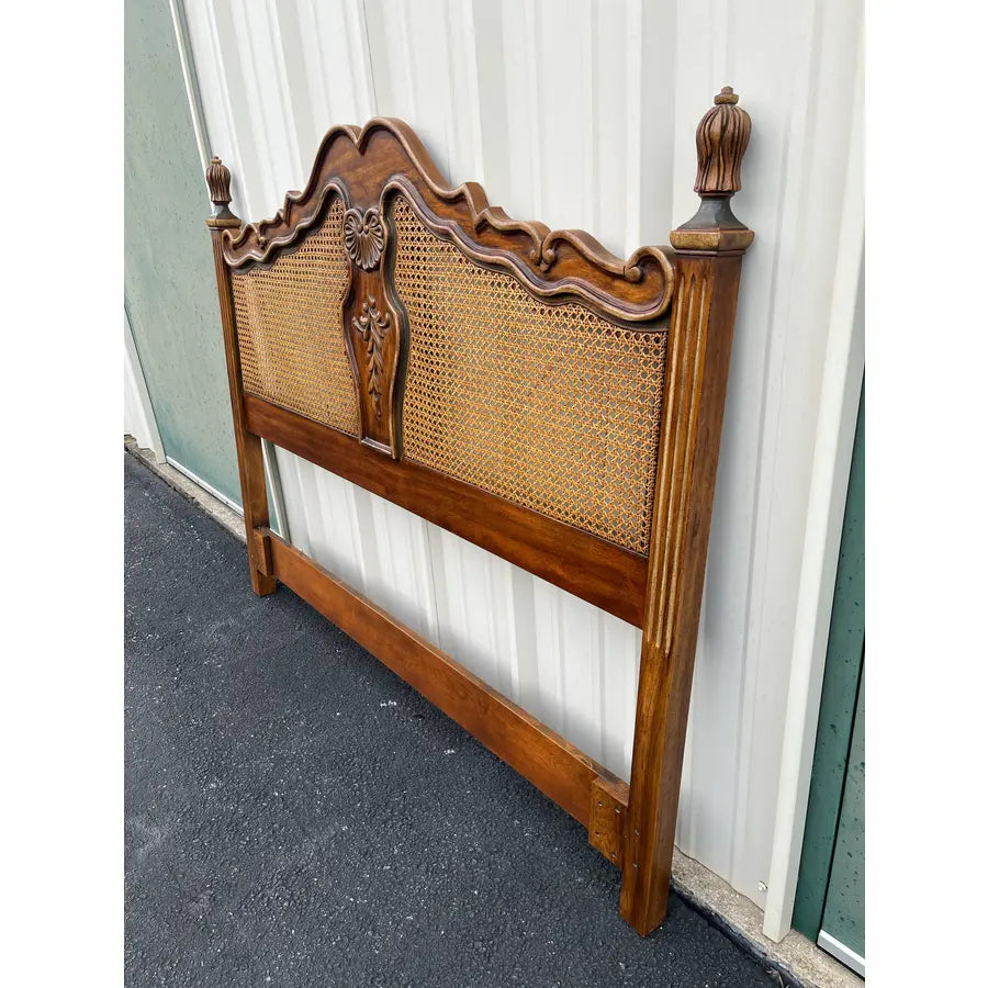 1980s Drexel Brittany Collection French Country Queen Headboard