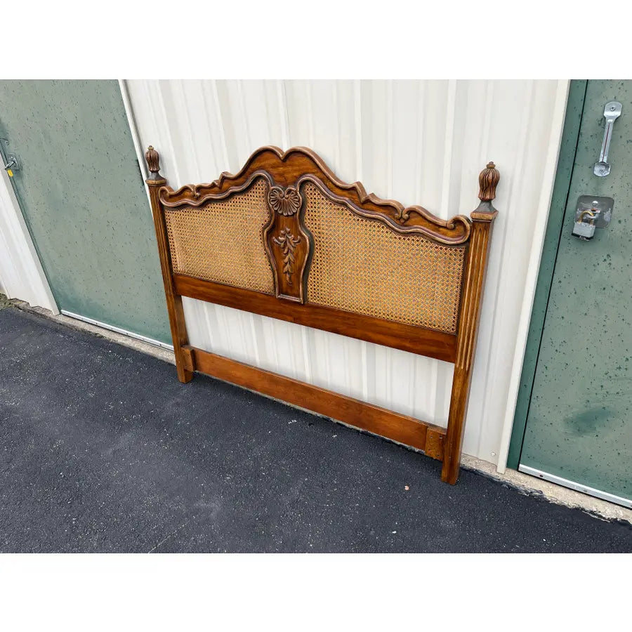 1980s Drexel Brittany Collection French Country Queen Headboard