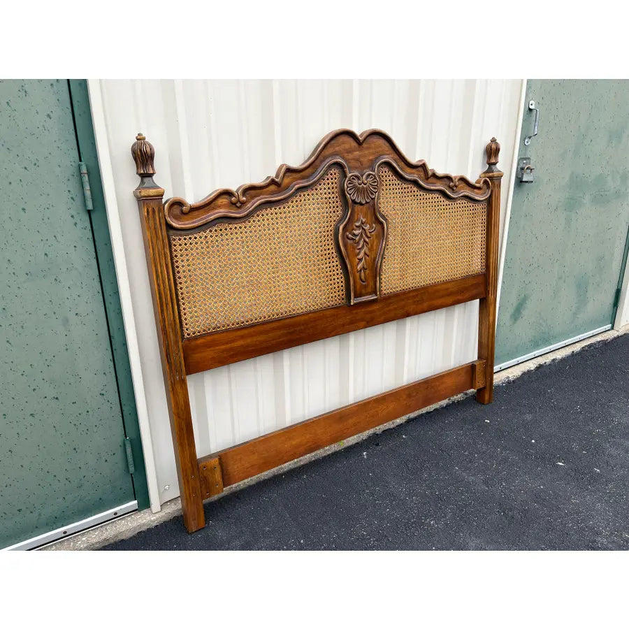 1980s Drexel Brittany Collection French Country Queen Headboard