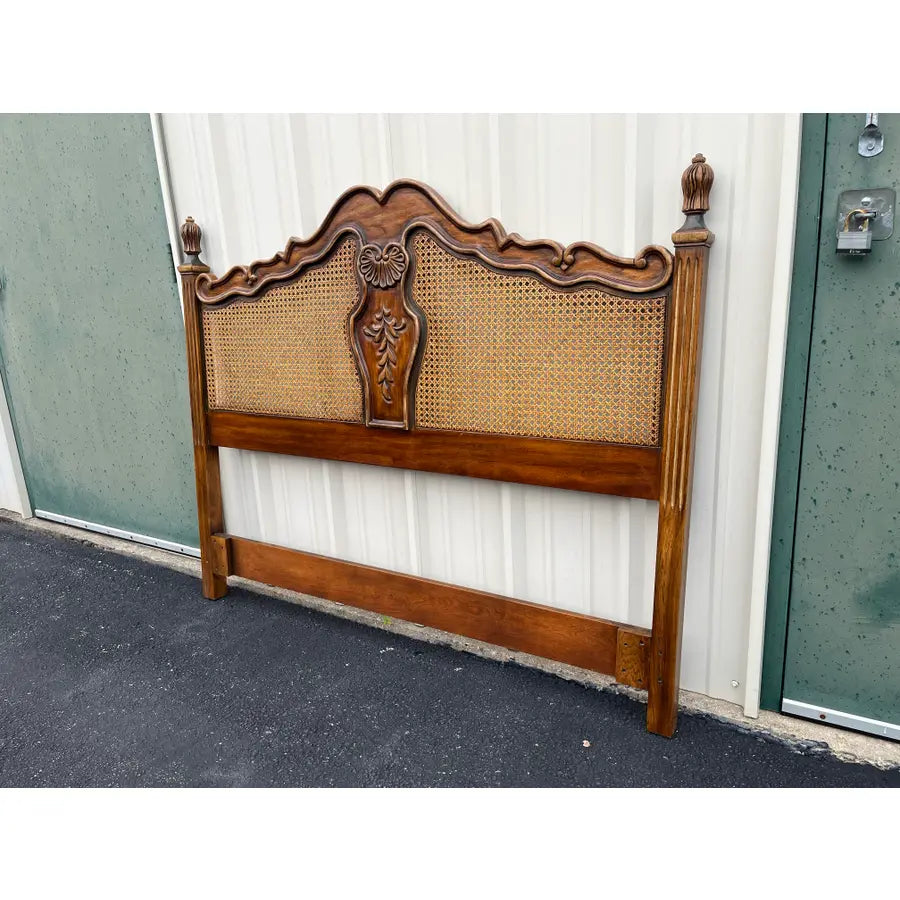 1980s Drexel Brittany Collection French Country Queen Headboard