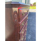 1980s Ethan Allen Georgian Court Cherry Lingerie Chest of Drawers