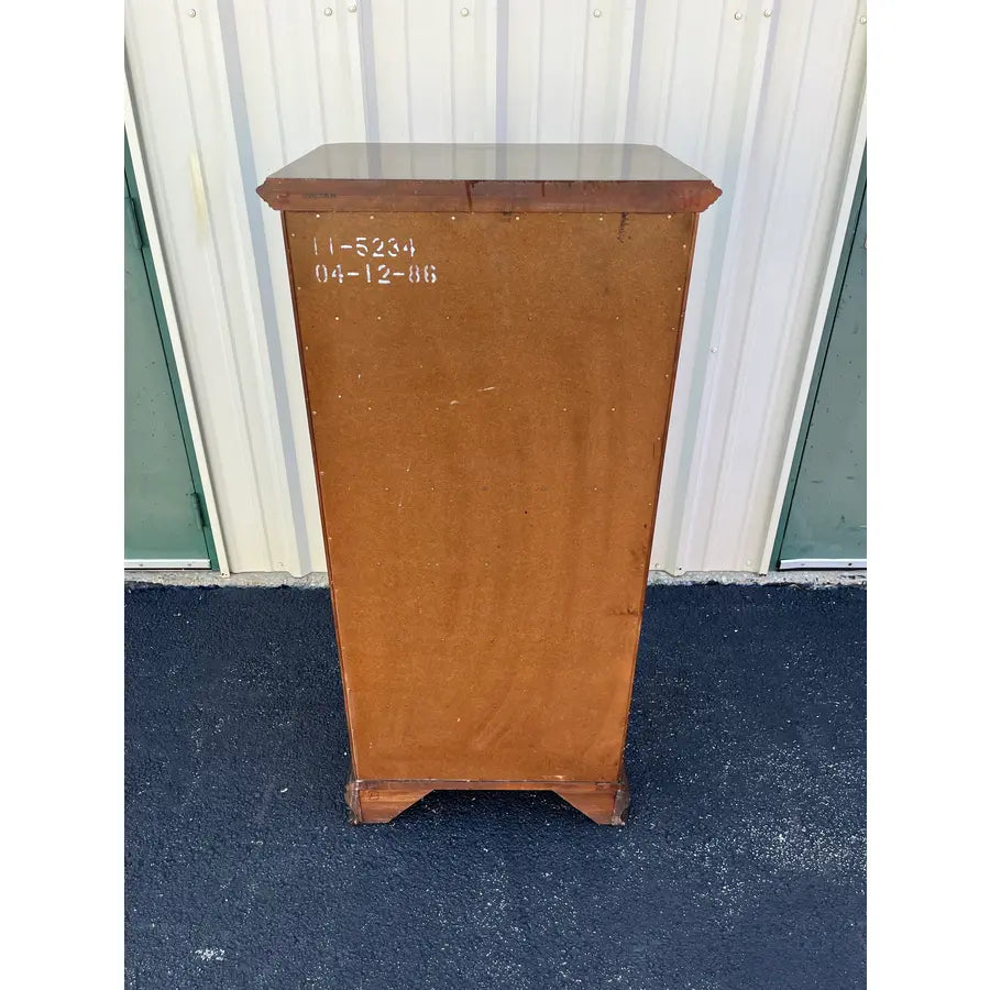 1980s Ethan Allen Georgian Court Cherry Lingerie Chest of Drawers