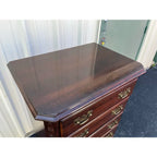 1980s Ethan Allen Georgian Court Cherry Lingerie Chest of Drawers