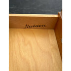 1980s Harden Queen Anne Style New England Cherry Lowboy Chest of Drawers