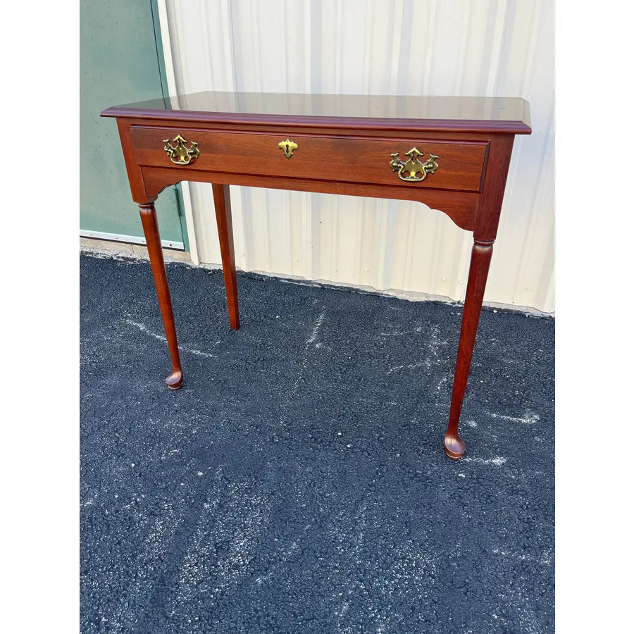 1980s Pennsylvania House Cherry Console Entryway Table