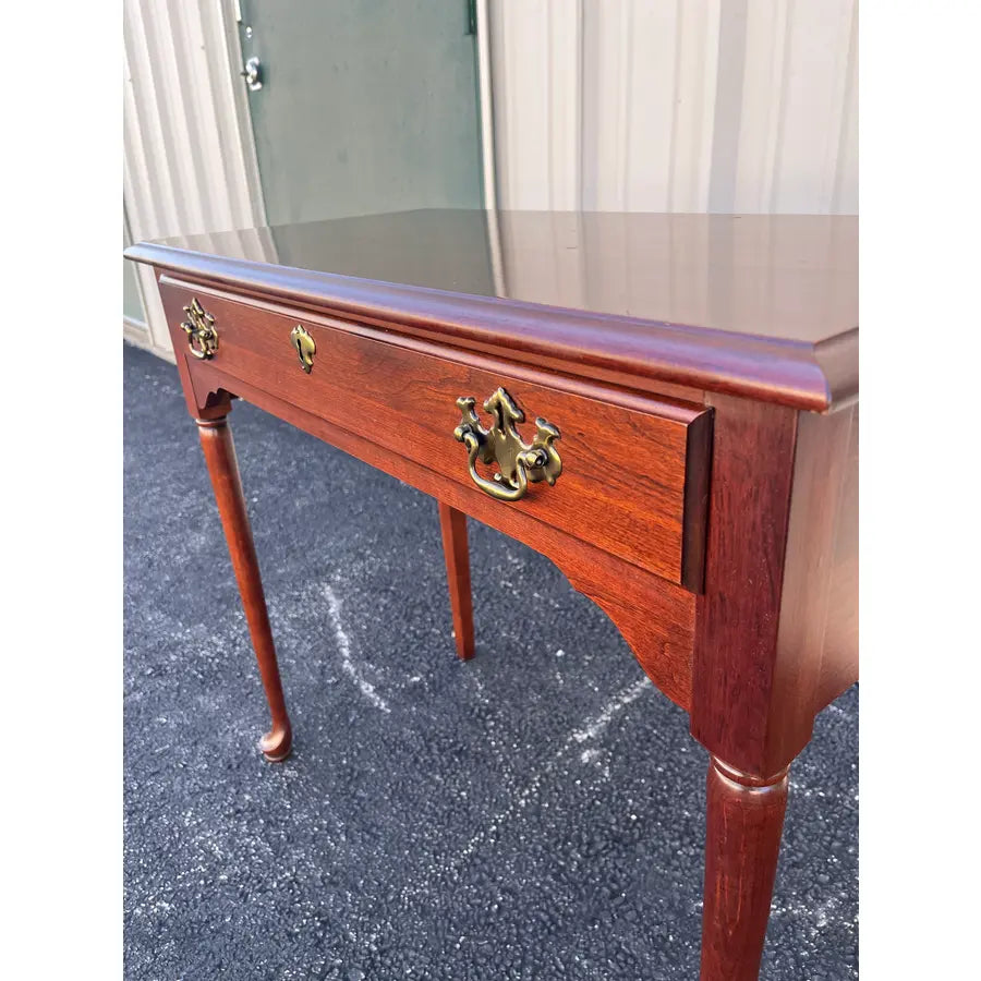 1980s Pennsylvania House Cherry Console Entryway Table
