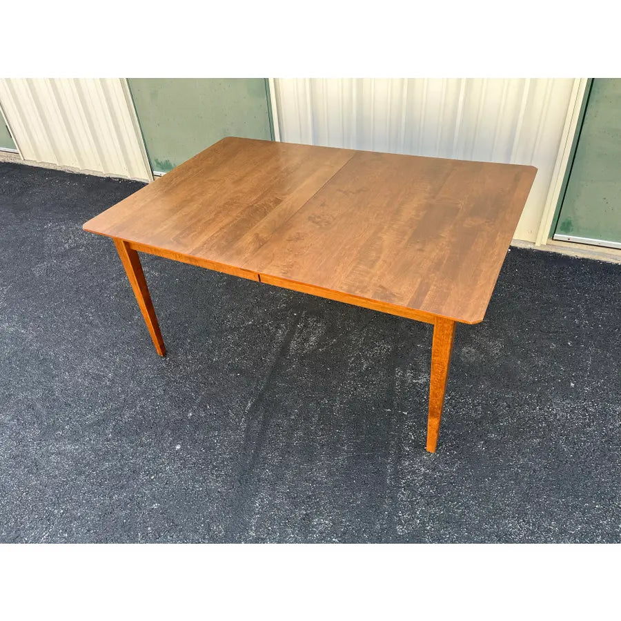 1990s Solid Cherry Farmhouse Kitchen Dining Table