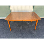 1990s Solid Cherry Farmhouse Kitchen Dining Table