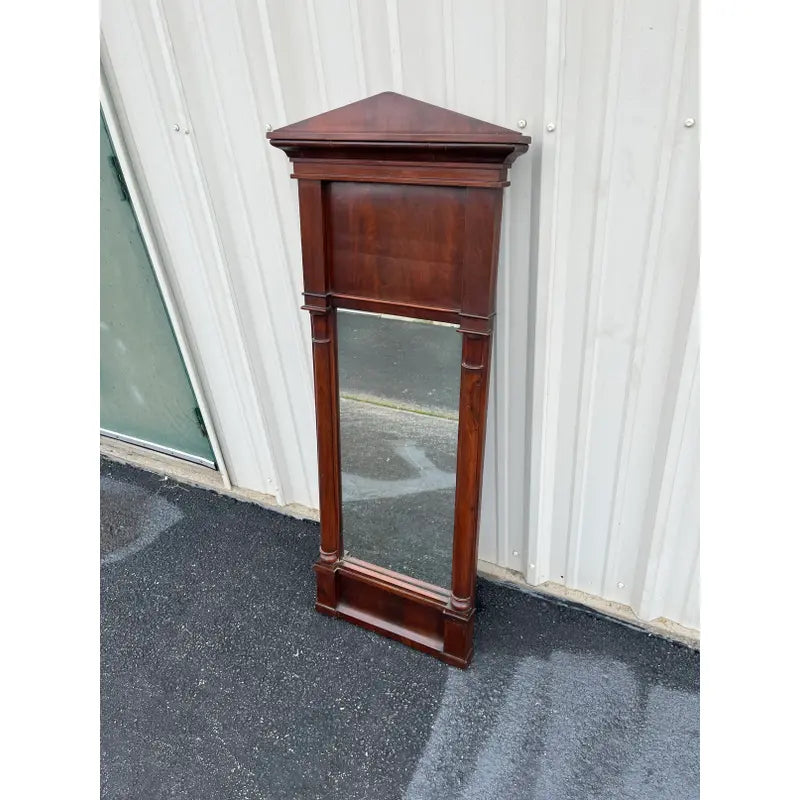 19th Century Empire Mahogany Framed Pier Mirror
