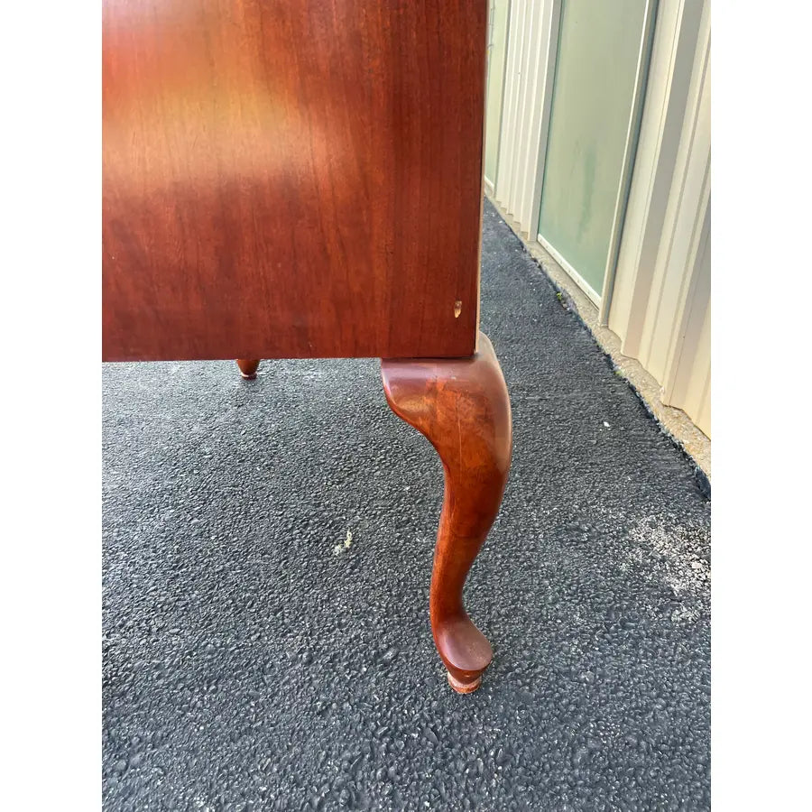 7-Drawer Queen Anne Cherry Highboy Dresser