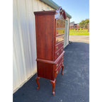 7-Drawer Queen Anne Cherry Highboy Dresser