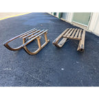 Antique Child’s Winter Sleds- Set of 2- France Early 1900s