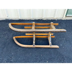 Antique Child’s Winter Sleds- Set of 2- France Early 1900s