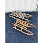 Antique Child’s Winter Sleds- Set of 2- France Early 1900s