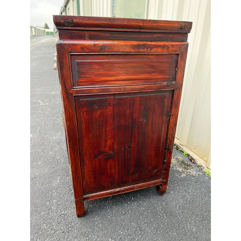 Antique Chinese Rosewood Chest of Drawers or Cabinet- Early 1900s