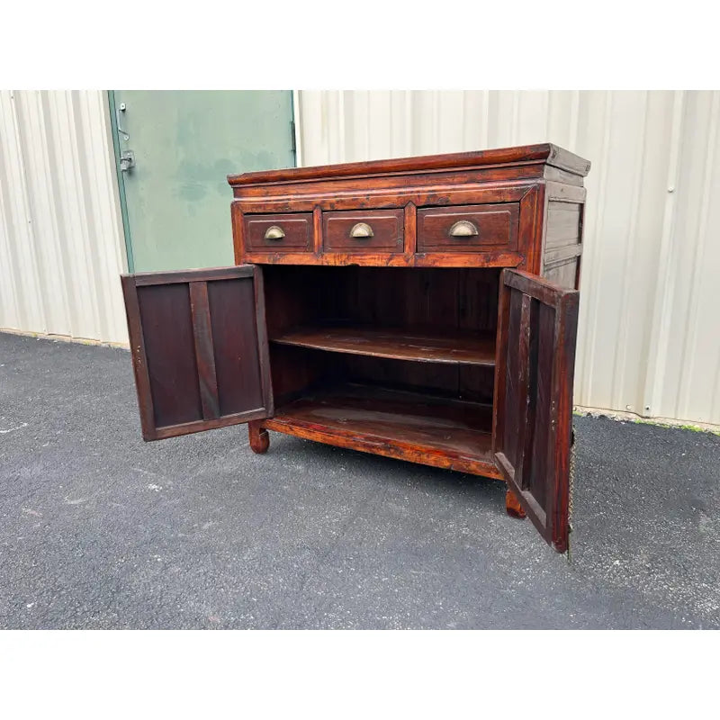 Antique Chinese Rosewood Chest of Drawers or Cabinet- Early 1900s