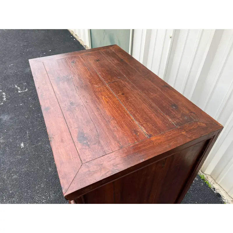 Antique Handcrafted Chinese Rosewood Cabinet Chest of Drawers- Early 1900s