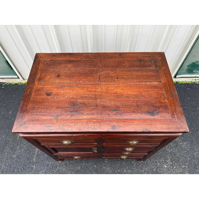Antique Handcrafted Chinese Rosewood Cabinet Chest of Drawers- Early 1900s