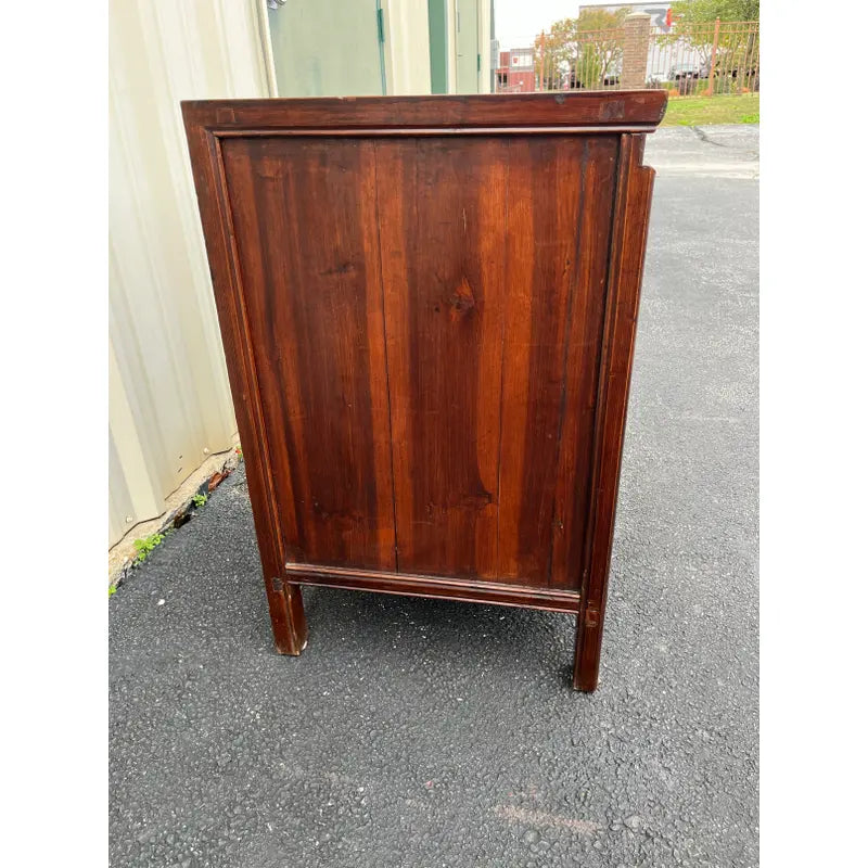 Antique Handcrafted Chinese Rosewood Cabinet Chest of Drawers- Early 1900s
