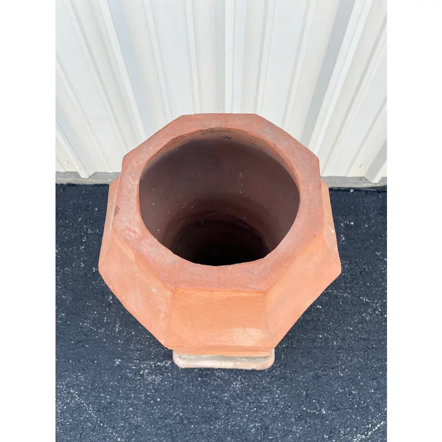 Antique Terracotta Chimney Pots- A Pair