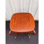 Antique Tiger Oak Lamp End Table