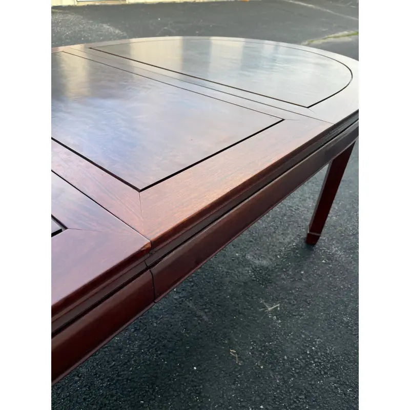 Asian Style Solid Rosewood Extension Dining Table