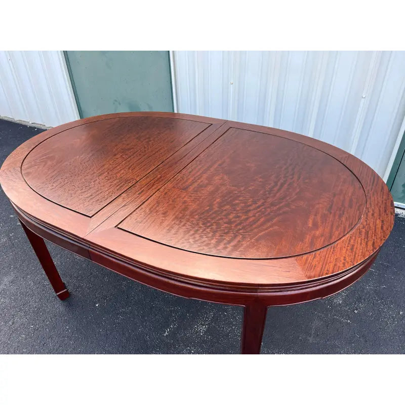 Asian Style Solid Rosewood Extension Dining Table