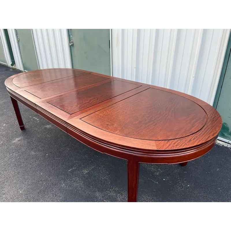 Asian Style Solid Rosewood Extension Dining Table