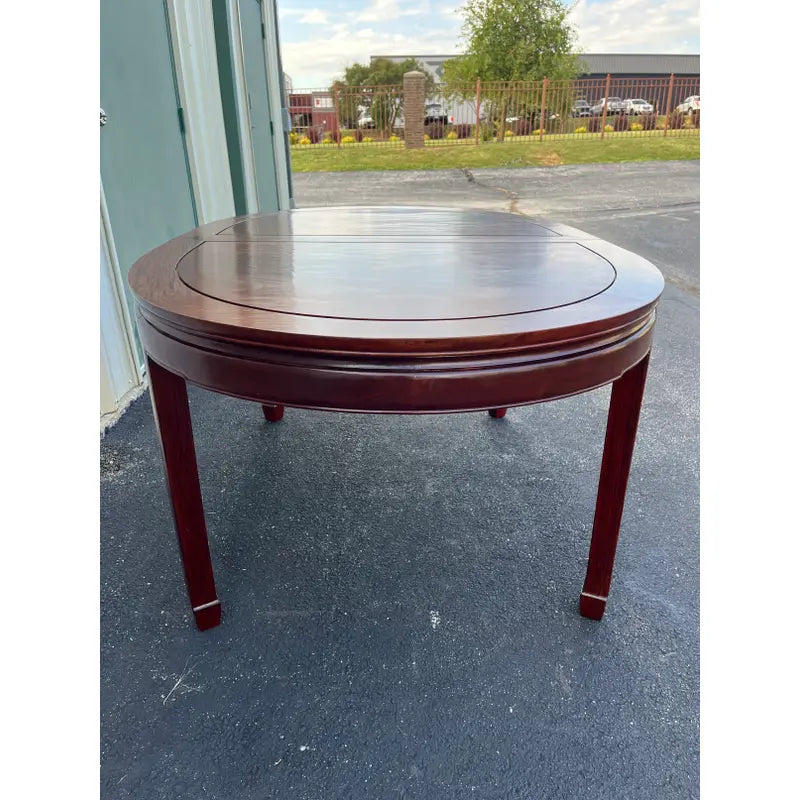 Asian Style Solid Rosewood Extension Dining Table