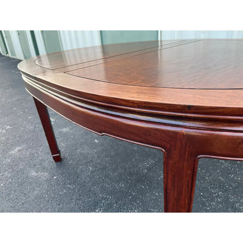 Asian Style Solid Rosewood Extension Dining Table