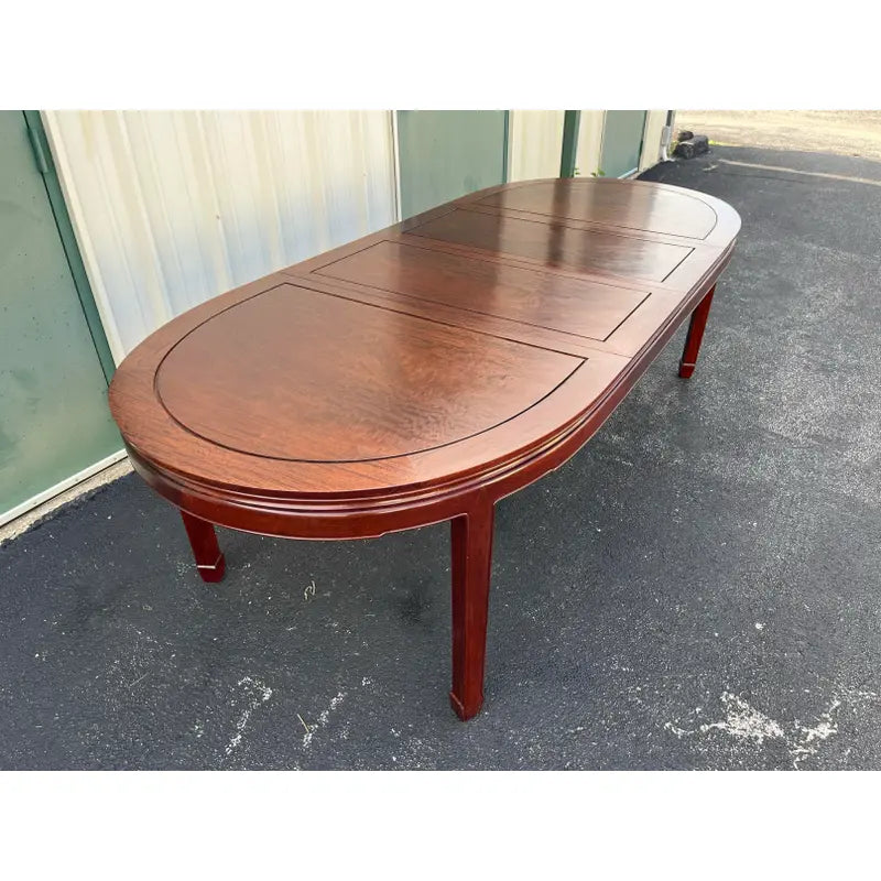 Asian Style Solid Rosewood Extension Dining Table