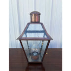 Bevolo French Quarter Outdoor Copper Wall-Mount Lanterns - A Pair