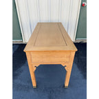 Bleached Asian Writing Desk- Dynasty Furniture by Transorient- C. 1970