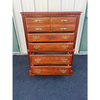 Broyhill Cherry 5-Drawer Tall Chest of Drawers