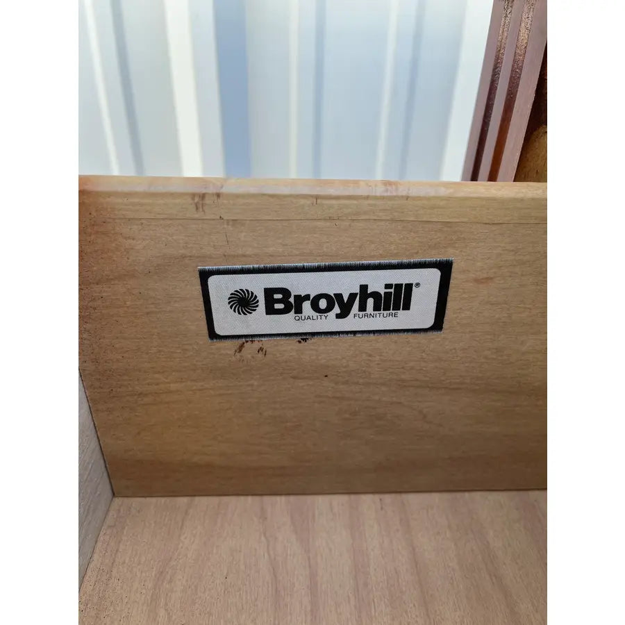 Broyhill Chippendale 7-Drawer Cherry Long Dresser