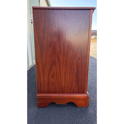 Broyhill Chippendale 7-Drawer Cherry Long Dresser