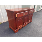 Broyhill Chippendale Style Cherry Sideboard Buffet