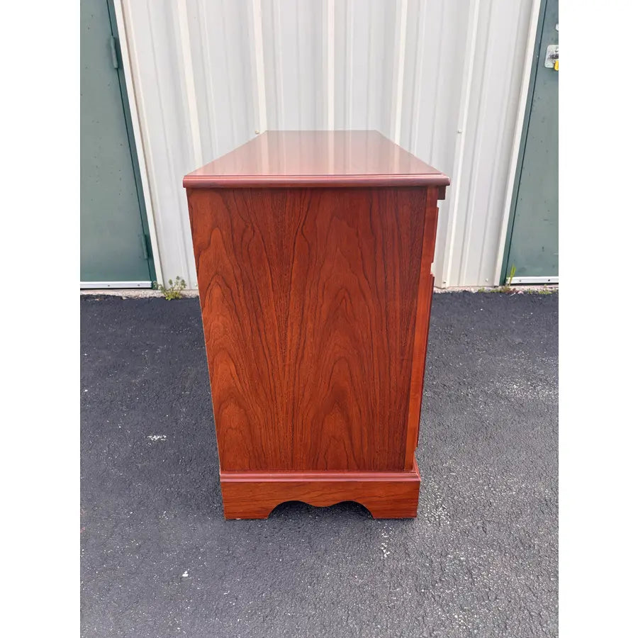 Broyhill Chippendale Style Cherry Sideboard Buffet