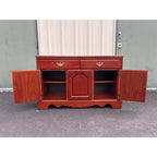 Broyhill Chippendale Style Cherry Sideboard Buffet